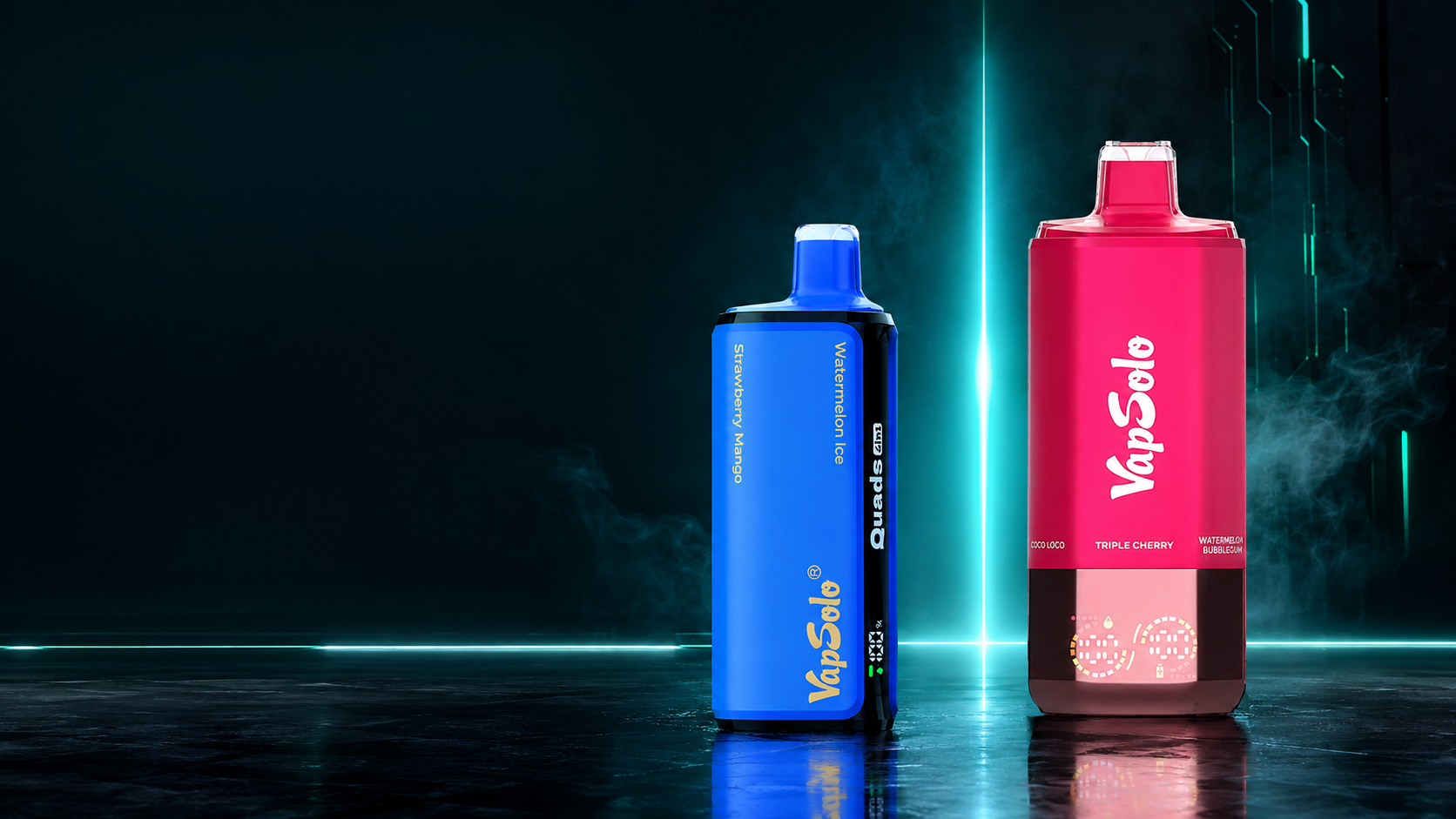 Capa comparativa Vapsolo Quads 80K vs Sixer 180K